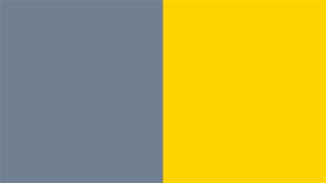 Yellow And Gray Colors For The Year Awe