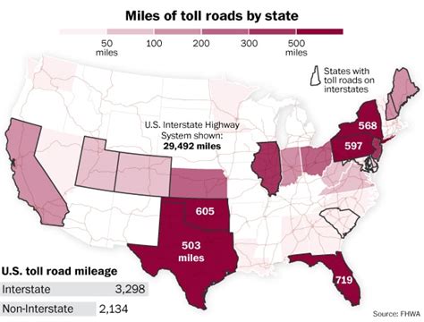 The United States Of Toll Roads The Washington Post