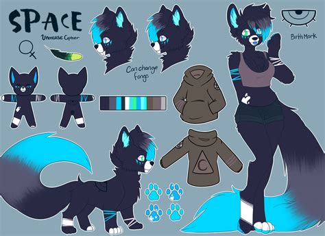 Space Fursona Reference By Universecipher On Deviantart