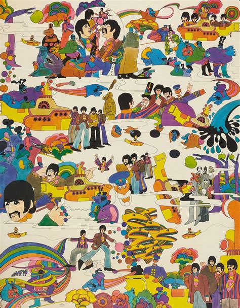 The Beatles Yellow Submarine 1968 The Swingin Sixties 2