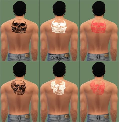 Sims 4 Tattoos Downloads Sims 4 Updates