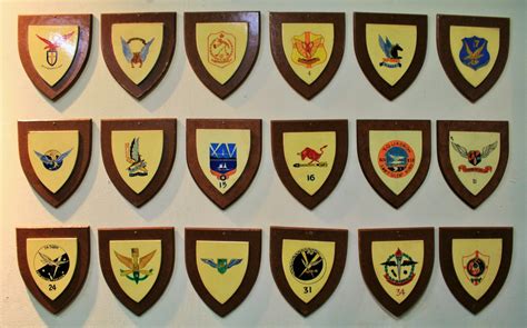 Historic Air Force Squadron Badges Free Stock Photo Public Domain