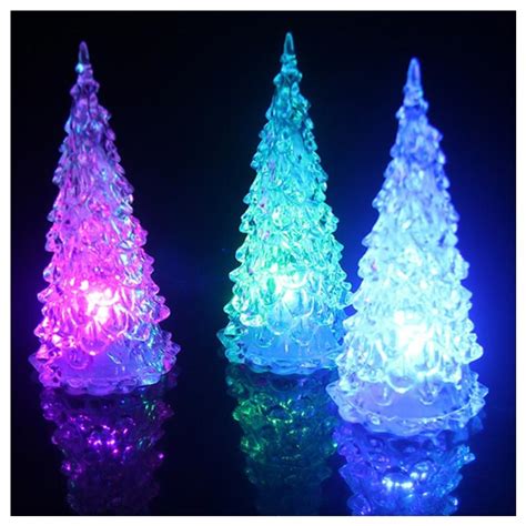 Mini Christmas Tree Colorful Led Night Light