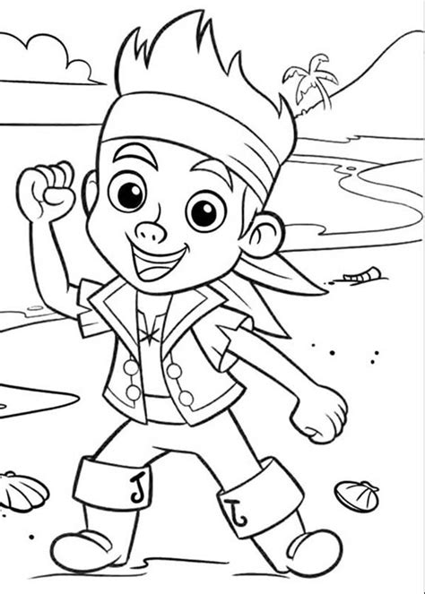 Drawing Jake and the Never Land Pirates #42470 (Cartoons) – Printable