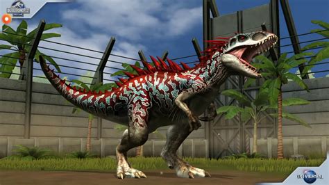El Indominus Rex Al Nivel 40 Jurassic World The Game Youtube