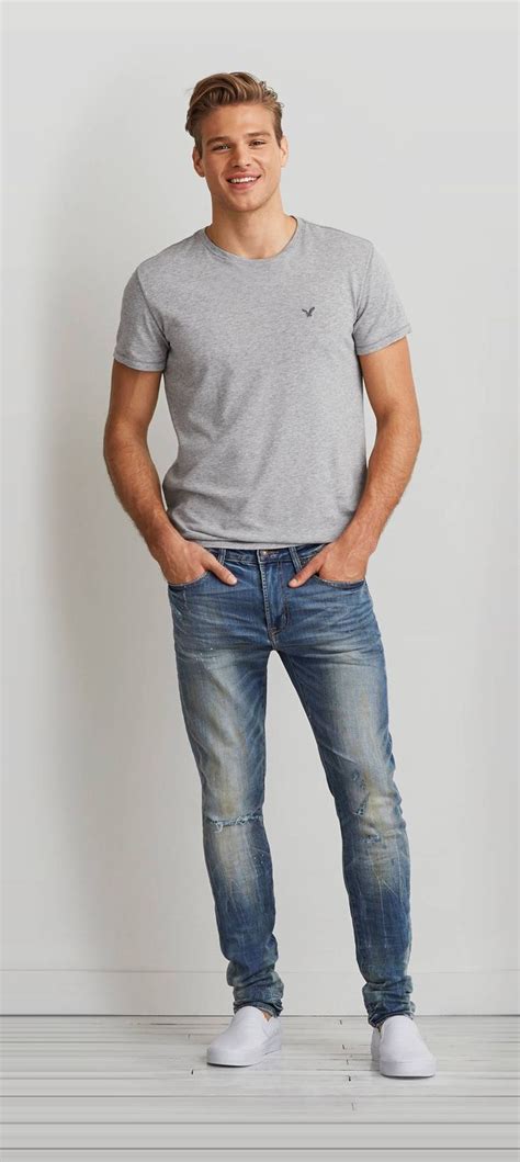 Mens Jeans American Eagle Outfitters Mens Fashion Casual Fitness
