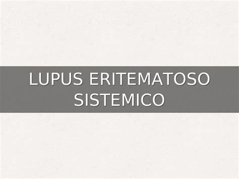 Lupus Eritematoso Sistemico By Zenit721