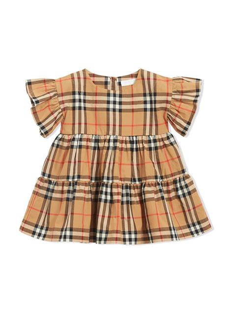 Authentic Burberry Plaid Dress With Matching Bloomers Uk