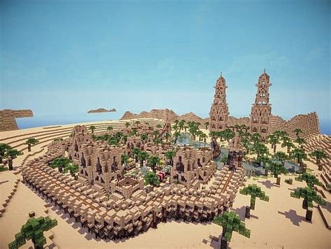 Hafsah The Desert Village Minecraft Building Inc