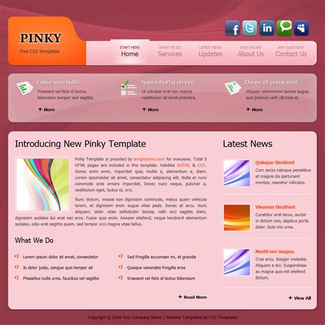 Free Css Web Templates Of Free Css Templates Free Css Website Templates Vrogue