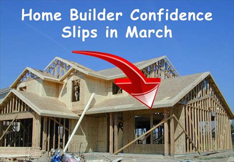 Home Builder Confidence Slips In March
