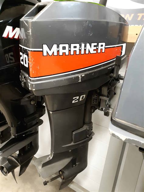 Mariner 20hp Short Tiller 2s M16910 Holmen Marine