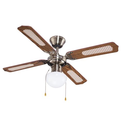 Indirect lighting above a ceiling fan adds a gentle luminescent ambiance to the room it is in. Lari Antique brass effect Ceiling fan light | Departments ...