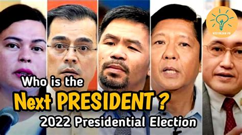 Mga Tatakbong Presidente Sa 2022 Election Philippines Youtube