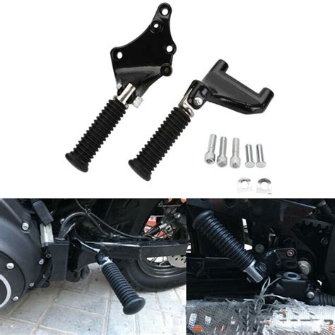 Rear Passenger Foot Pegs Pedal Mount For Harley Sportster Xl883 1200