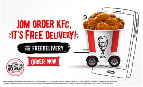 50% off all tea caddies. KFC Delivery FREE Delivery Promo Code Promotion