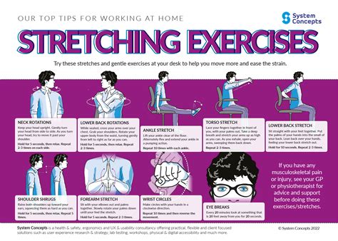 Our Top Tips For Working At Home Stretching Exercises System Concepts