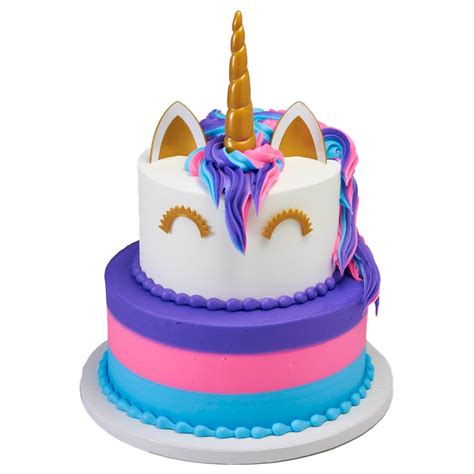 H E B 2 Tier Unicorn Creations Cake Shop Cakes At H E B