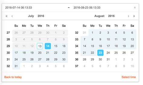 A React Component For Choosing Dates And Date Ranges