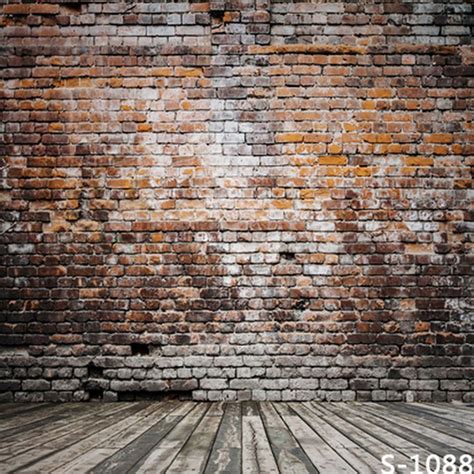 Pale Brick Wall Backdrop Computer Printed Photography Etsy In 2020