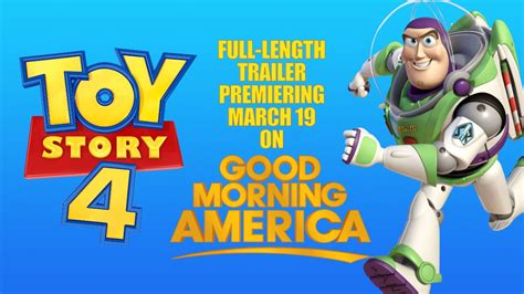 Toy Story 4 Full Length Trailer To Hit March 19 On Good Morning America Pixar Post