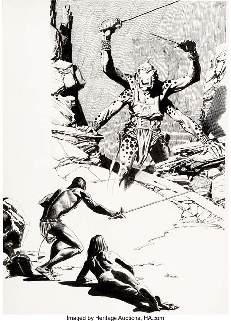 John Carter Warlord Of Mars Original Art For Sale Comicarttracker