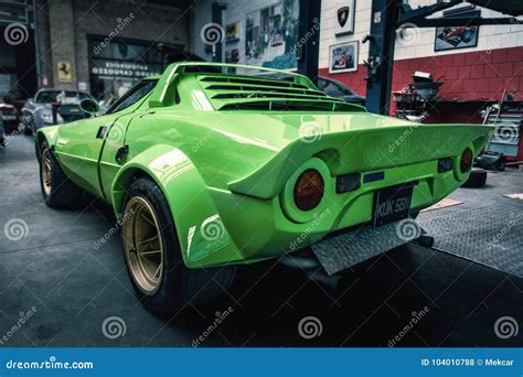 Green Lancia Stratos Editorial Stock Photo Image Of Sport 104010788