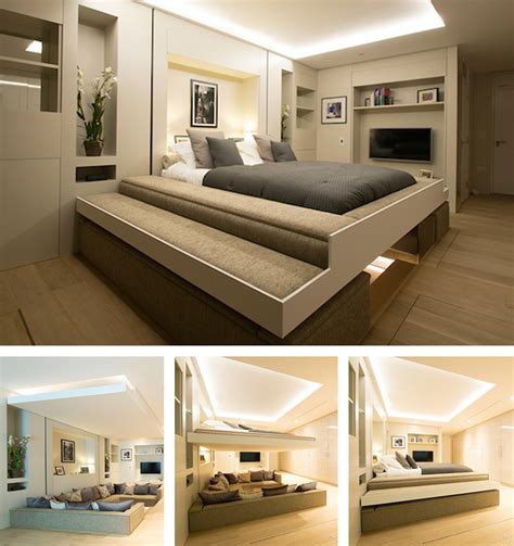 Enjoy free shipping on most stuff, even big stuff. Hidden Bed Descends from Ceiling to Turn a Living Room ...