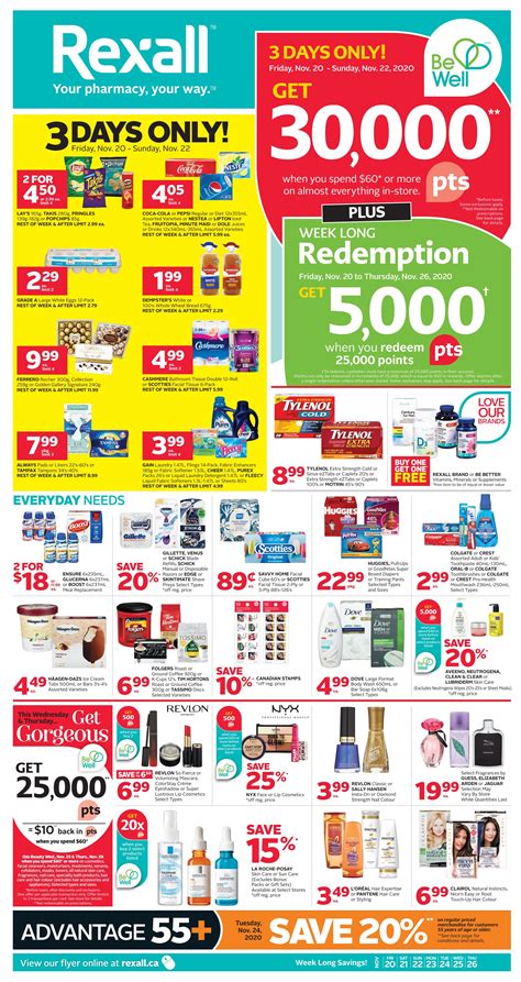 Rexall On Flyer November 20 To 26