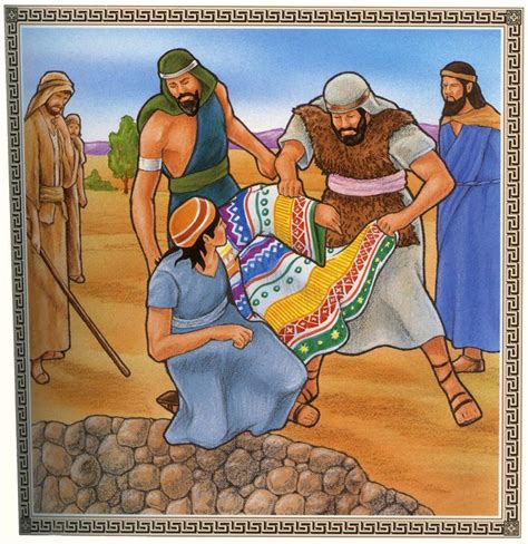 Joseph Thrown Into A Pit By His Brothers Childrens Books Painting Art