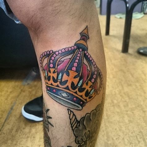 An odd, yet well executed idea. 55 Best King And Queen Crown Tattoo - Designs & Meanings ...