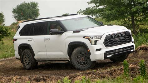 2023 Toyota Sequoia First Drive Review A 3 Row Hybrid Suv Has No Right
