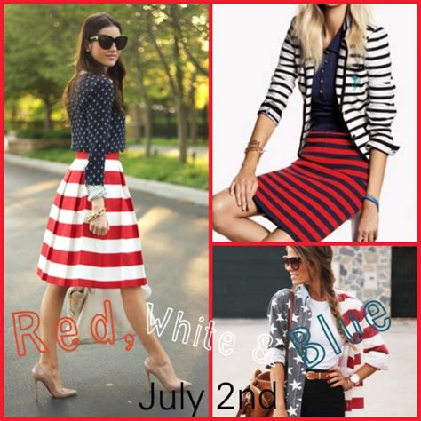 Upcoming Trend Red White And Blue The Fashion Canvas