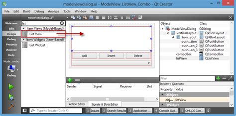 Qt Tutorial Modelview With Qlistview And Qstringlistmodel