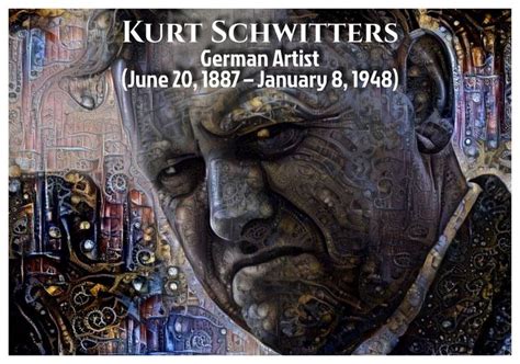 Kurt Schwitters German Artist June 20 1887 January 8 1948 Mbs 2018 Kurt Schwitters