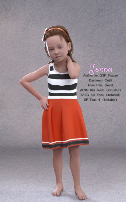 Ambers Friends Third Grade 3d Models For Daz Studio And Poser