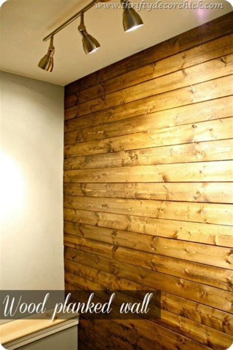 24 Easy Ways To Give Your Home A Stylish Rustic Look Diy Wood Plank