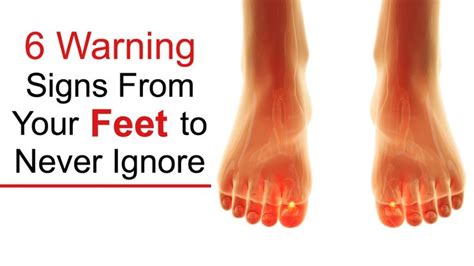 6 Health Warning Signs From Your Feet To Never Ignore Anti Cancer
