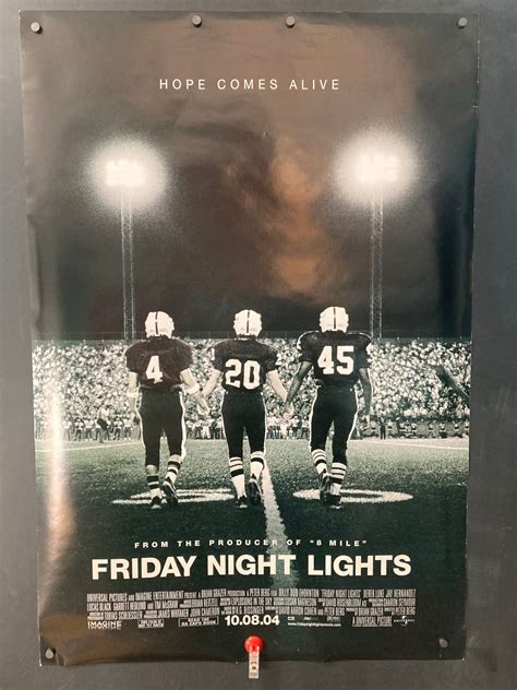 Friday Night Lights Original Movie Poster Legacy Movie Posters