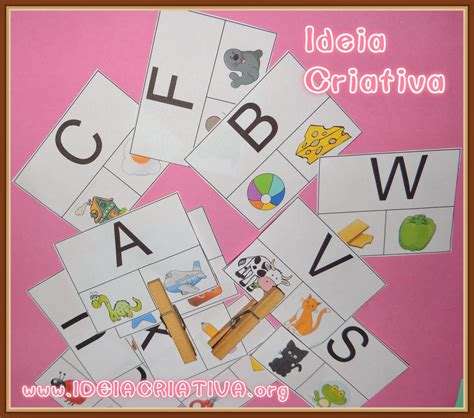 Atividade Com Flash Cards Letra Do Alfabeto Ideia Criativa Gi