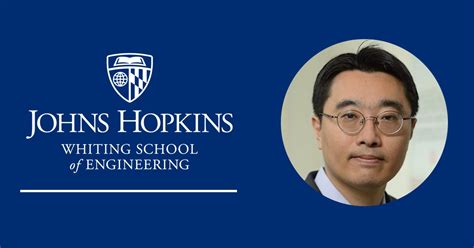 Sung Hoon Kang Johns Hopkins Whiting School Of Engineering