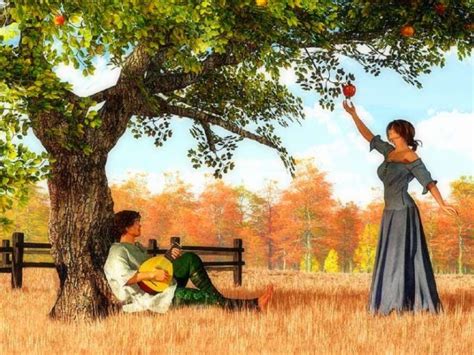 Love Under The Apple Tree A Romantic Meeting Puzzle Factory
