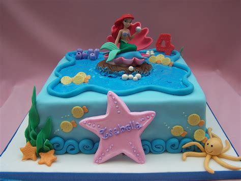 48 ariel birthday cakes ranked in order of popularity and relevancy. The Little Mermaid Cake | Hand made decorations. The ...