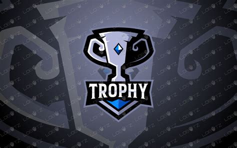 Premade Trophy Mascot Logo Trophy Mascot Logo For Sale Lobotz Ltd