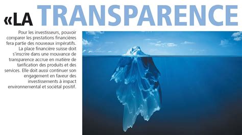 La Transparence Est Un Avantage Décisif Finetika