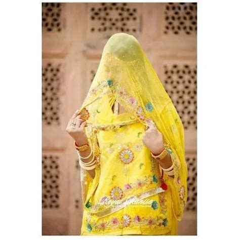 Yellow Elegant Rajputi Poshak At Best Price In Jaipur By Ms Royal