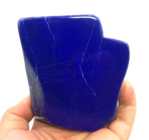 Natural Pure Blue Lapis Lazuli Freeform Afghan Precious Minerals
