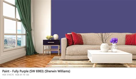 Sherwin Williams Fully Purple Sw 6983 Paint Color Codes Similar