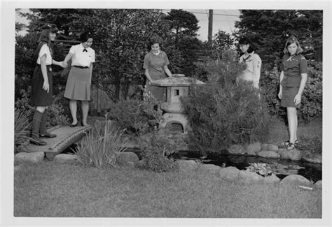 Girl Scouts Of The Usa Archival Item Girl Scouts Visit A Japanese