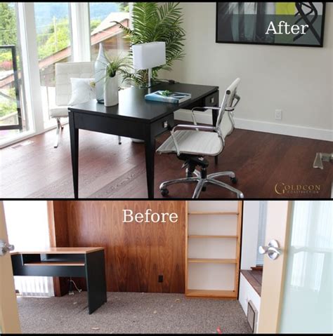 Before And After Home Office Renovation